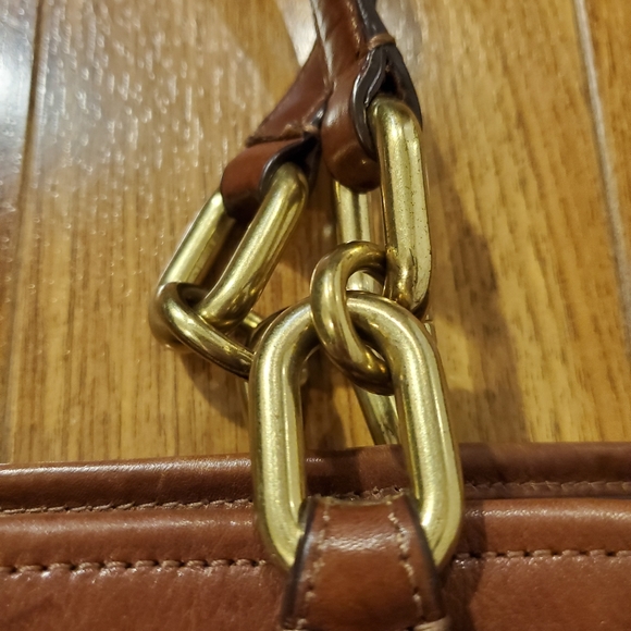 Coach Gold Chain Shoulder Handbag - Picture 4 of 8